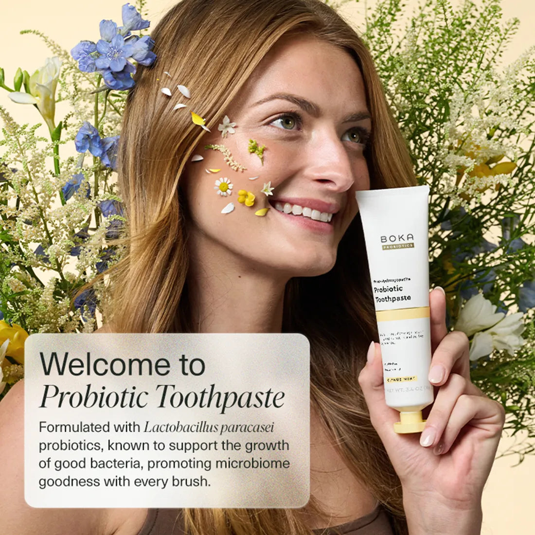 Citrus Mint Probiotic Nano-hydroxyapatite Toothpaste