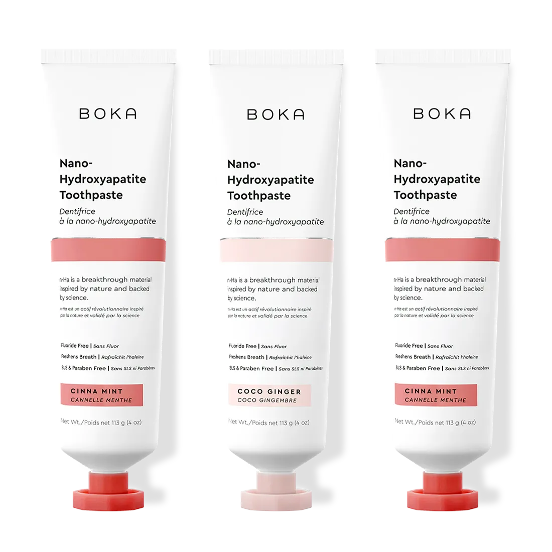 Cinna Mint Nano-hydroxyapatite Toothpaste 3-Pack