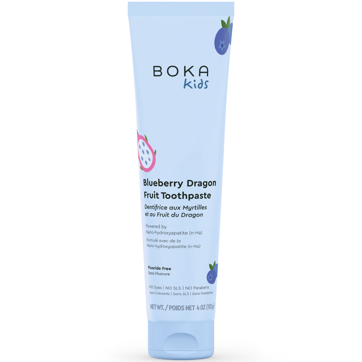 Blueberry Dragon Fruit Kids Nano-hydroxyapatite Toothpaste