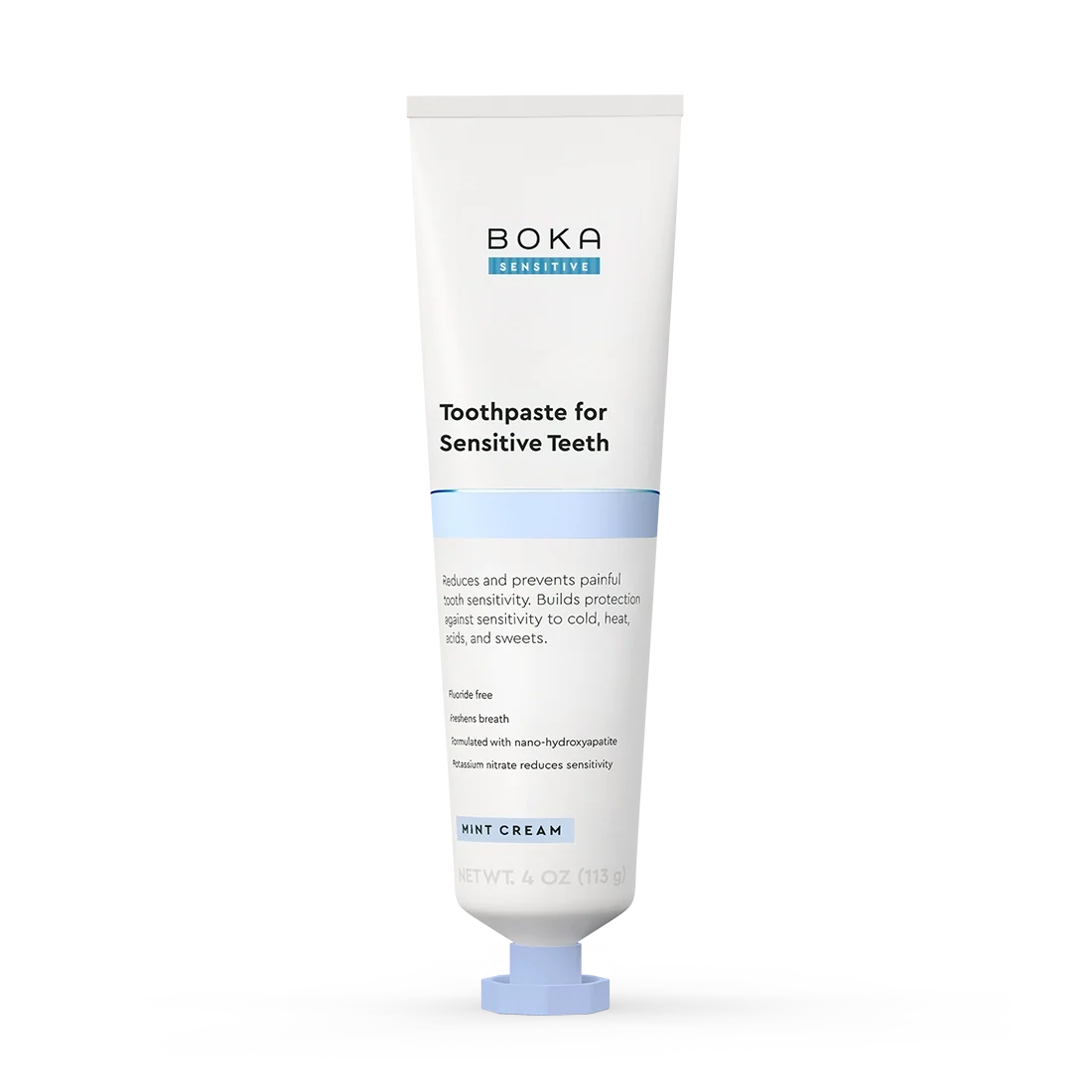 Mint Coconut Cream Nano-hydroxyapatite Toothpaste for Sensitive Teeth